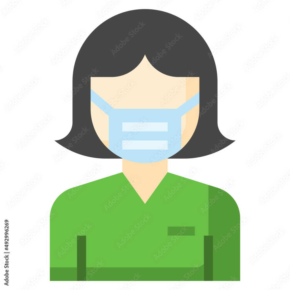 SURGEON flat icon,linear,outline,graphic,illustration SURGEON flat icon,linear,outline,graphic,illustration