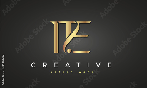 ITE creative luxury logo design