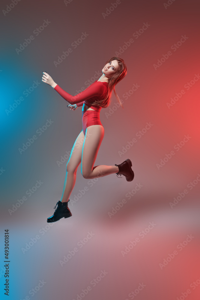 modern girl dancer