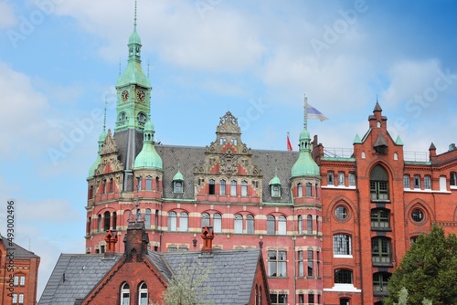 Hamburg city - Speicherstadt architecture