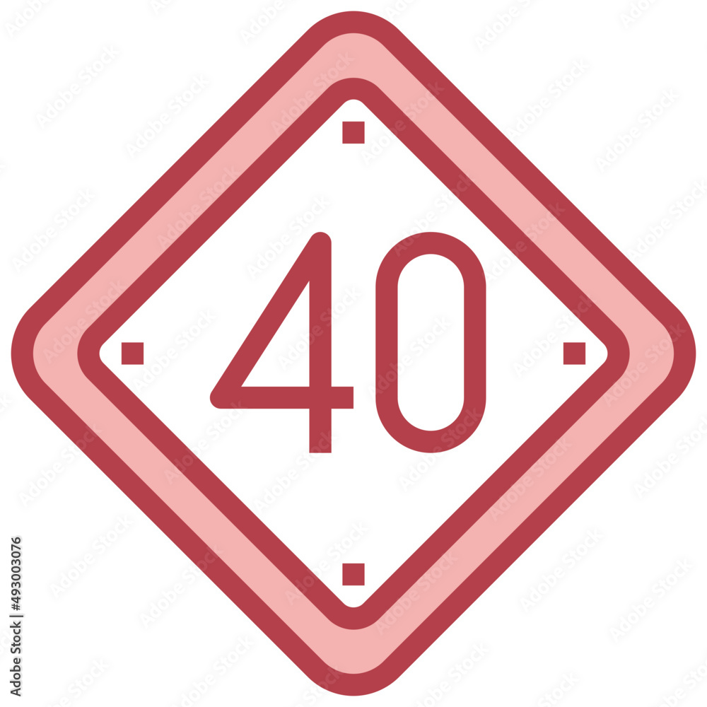 SPEED LIMIT red line icon,linear,outline,graphic,illustration SPEED LIMIT red line icon,linear,outline,graphic,illustration