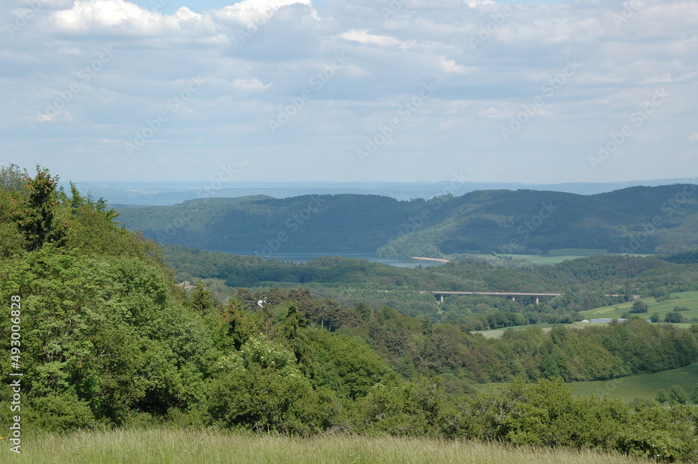 View of Maria Laach in the Eifel; Germany; Rhineland Palatinate