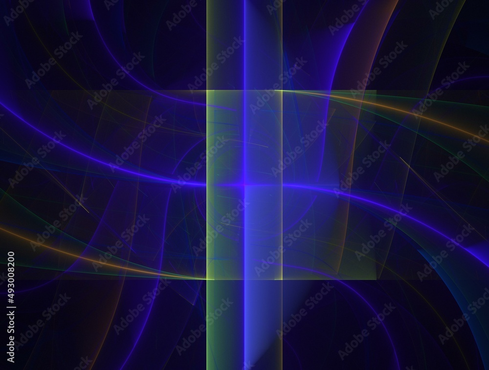 Fototapeta premium Imaginatory fractal abstract background Image