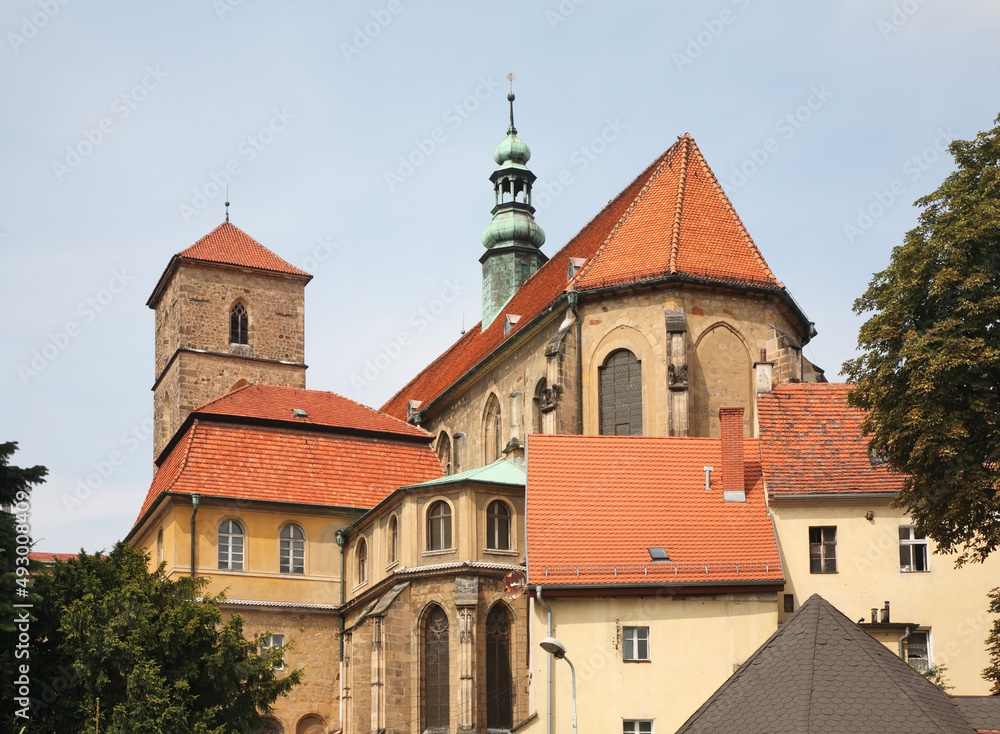 Church of Assumption of Blessed Virgin Mary in Klodzko. Poland Church of Assumption of Blessed Virgin Mary in Klodzko. Poland