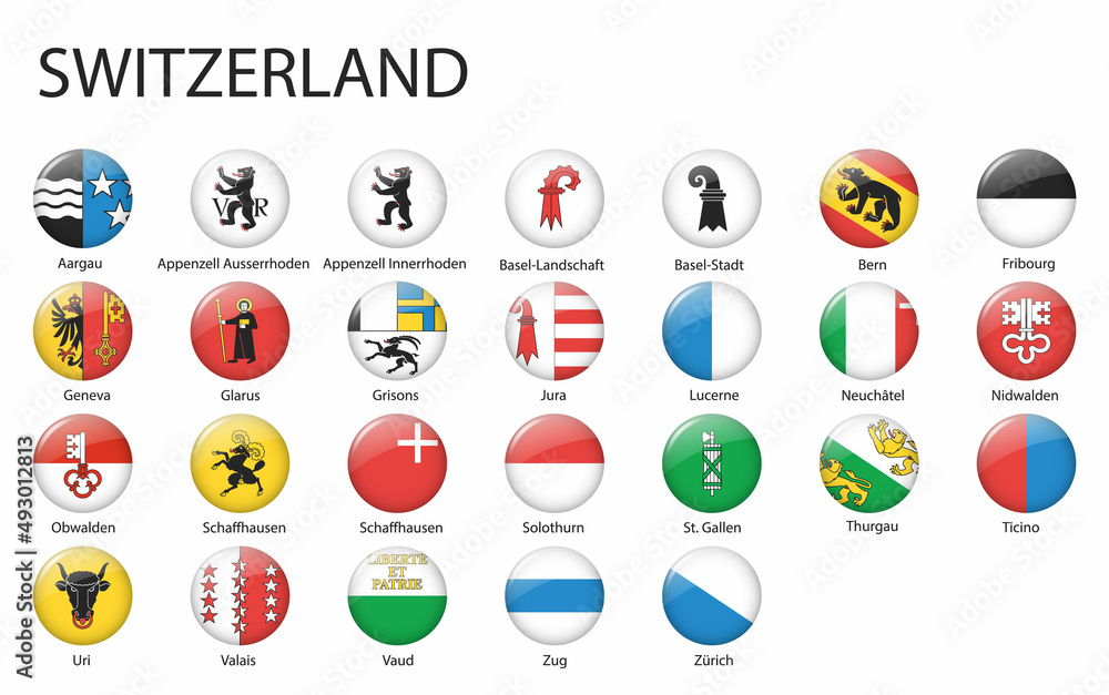 all Flags of regions of Switzerland all Flags of regions of Switzerland