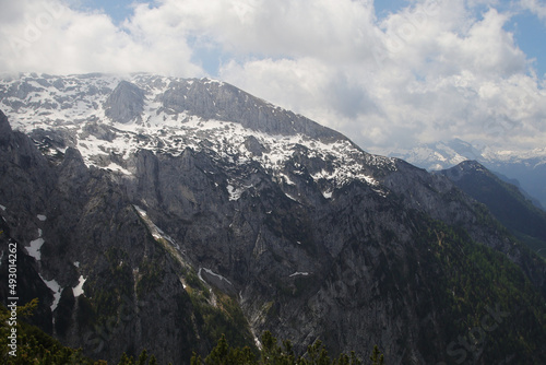 Kehlstein mountain in may, the Bayern Alps, Germany