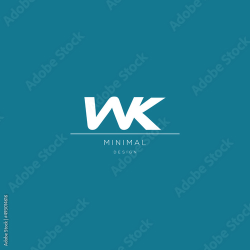 Logo and Symbol design WK concept