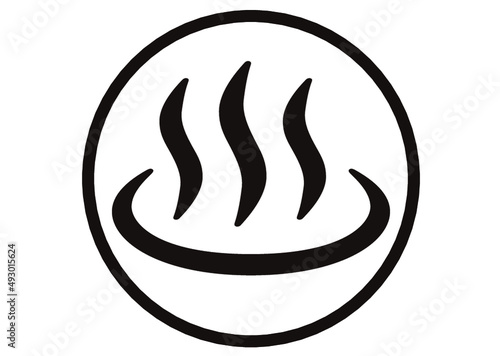 温泉, 湯, お風呂, お湯, 温泉マーク, 天然温泉, 露天温泉, 露天風呂, 入浴施設, ピクト, ピクトグラム, マーク, 温泉記号, デザイン, シンボル, アイコン, シンプル, 記号, 素材, 地図記号, 風呂, 入浴, 標識, 湯気