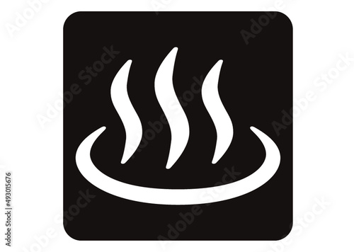 温泉, 湯, お風呂, お湯, 温泉マーク, 天然温泉, 露天温泉, 露天風呂, 入浴施設, ピクト, ピクトグラム, マーク, 温泉記号, デザイン, シンボル, アイコン, シンプル, 記号, 素材, 地図記号, 風呂, 入浴, 標識, 湯気