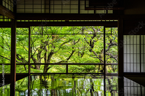 Room of Japanese temple