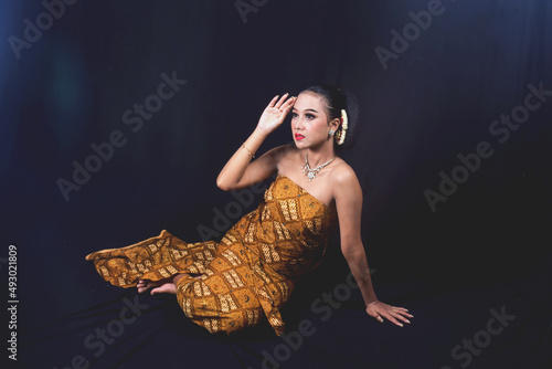 portrait of a javanese woman