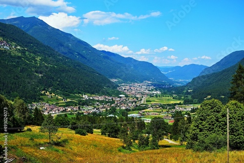 Italy-view of the Val di Sole