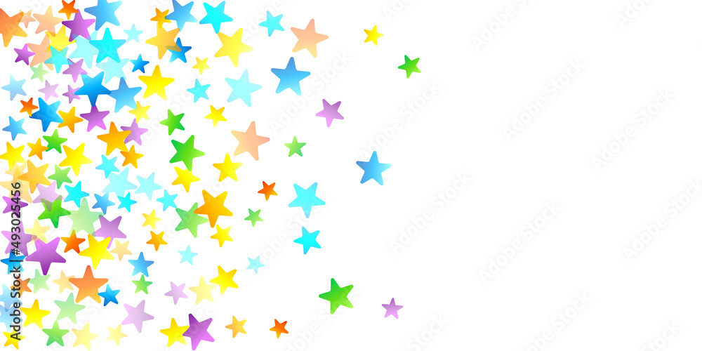 Rainbow Festive Confetti. Carnival Star Falling. Rainbow Festive Confetti. Carnival Star Falling.