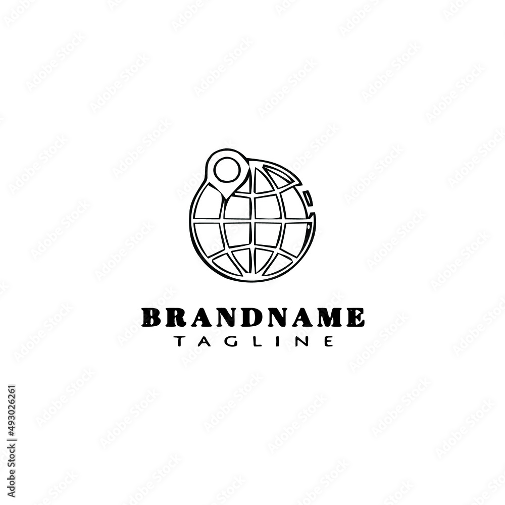 Obraz premium internet logo icon design template vector illustration