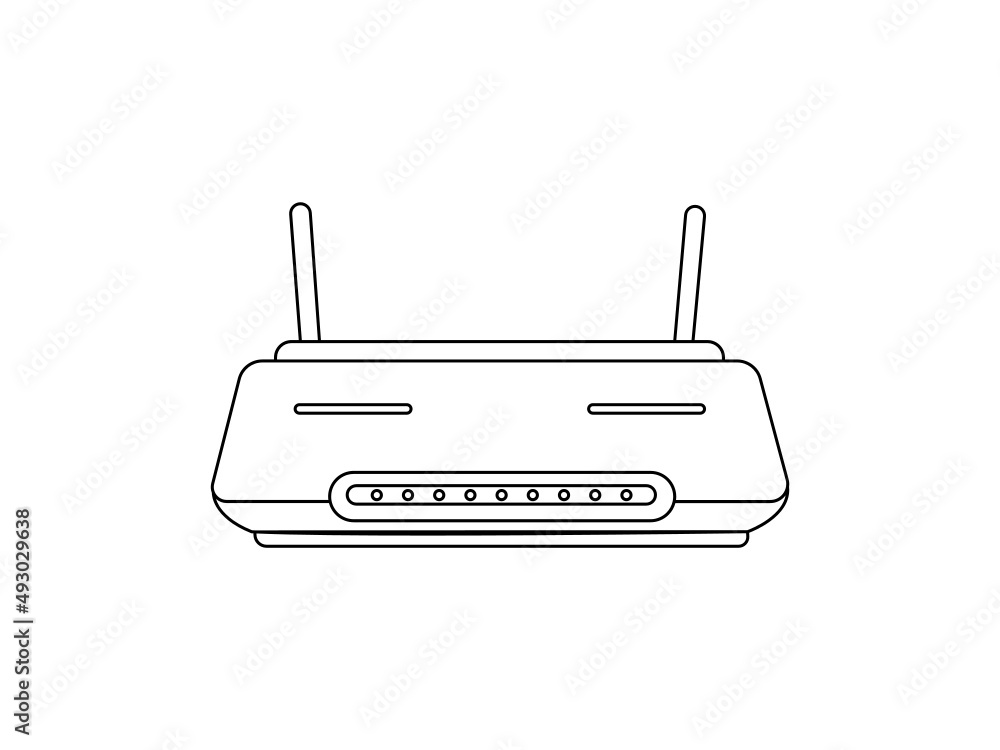 Wifi router icon in flat style Design. Broadband vector illustration on white business isolated. Internet connection business concept. professional illustration. Creative Vector art Design. Best vecto Wifi router icon in flat style Design. Broadband vector illustration on white business isolated. Internet connection business concept. professional illustration. Creative Vector art Design. Best vecto