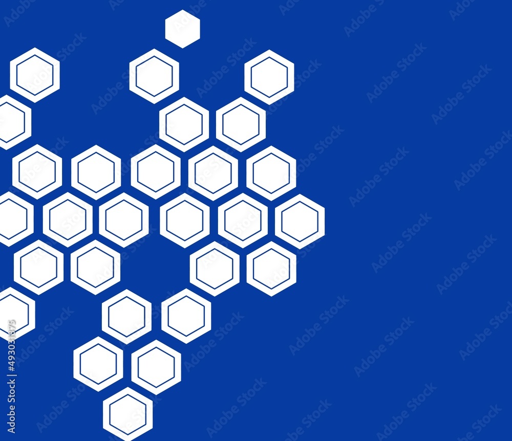 abstract background with hexagons abstract background with hexagons