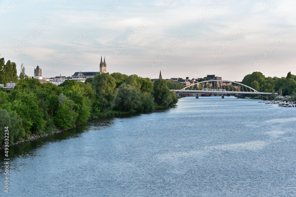 Frankreich - Angers - Fluss Maine