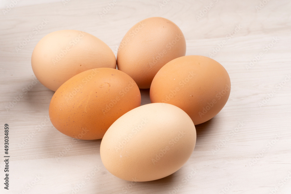 Organic chicken eggs on the table. Eggs are good for everyone and health. Farm products, natural eggs. Organic chicken eggs on the table. Eggs are good for everyone and health. Farm products, natural eggs.