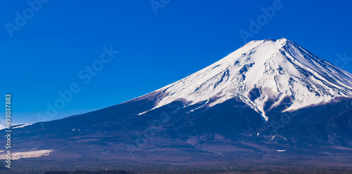 富士山 冬景