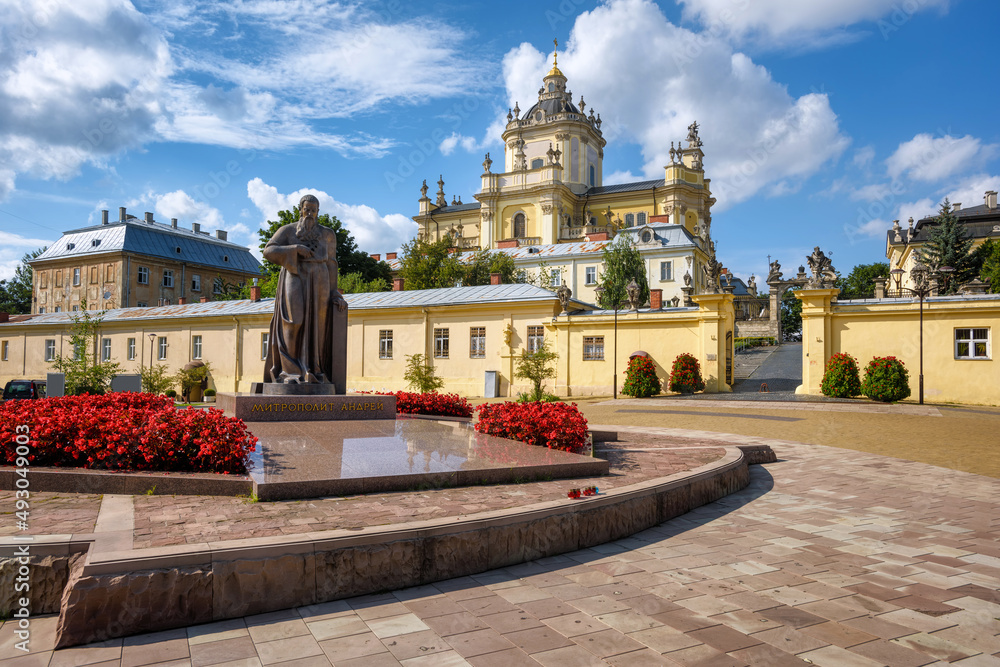 St Georges Cathedral in Lviv city, Ukraine