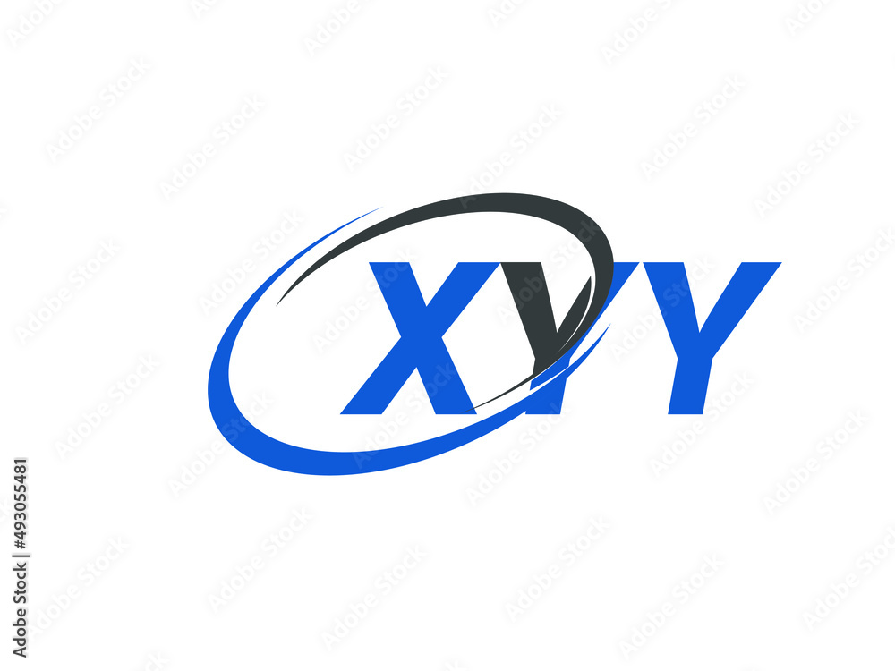 XYY letter creative modern elegant swoosh logo design XYY letter creative modern elegant swoosh logo design