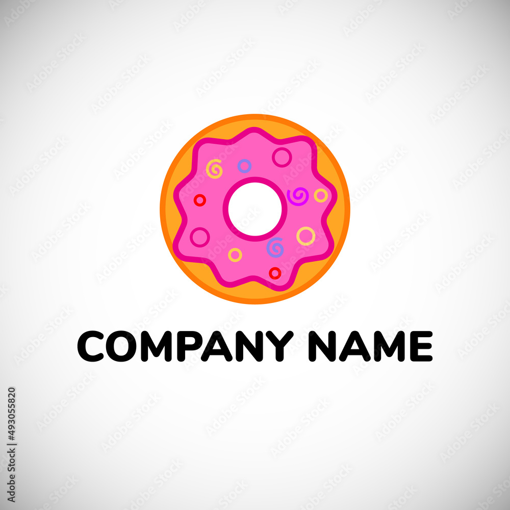 Vector logo design template for bakery. Vector illustration Vector logo design template for bakery. Vector illustration