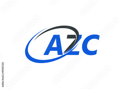 Free Download AZC letter creative modern elegant swoosh logo design - GFXLoad