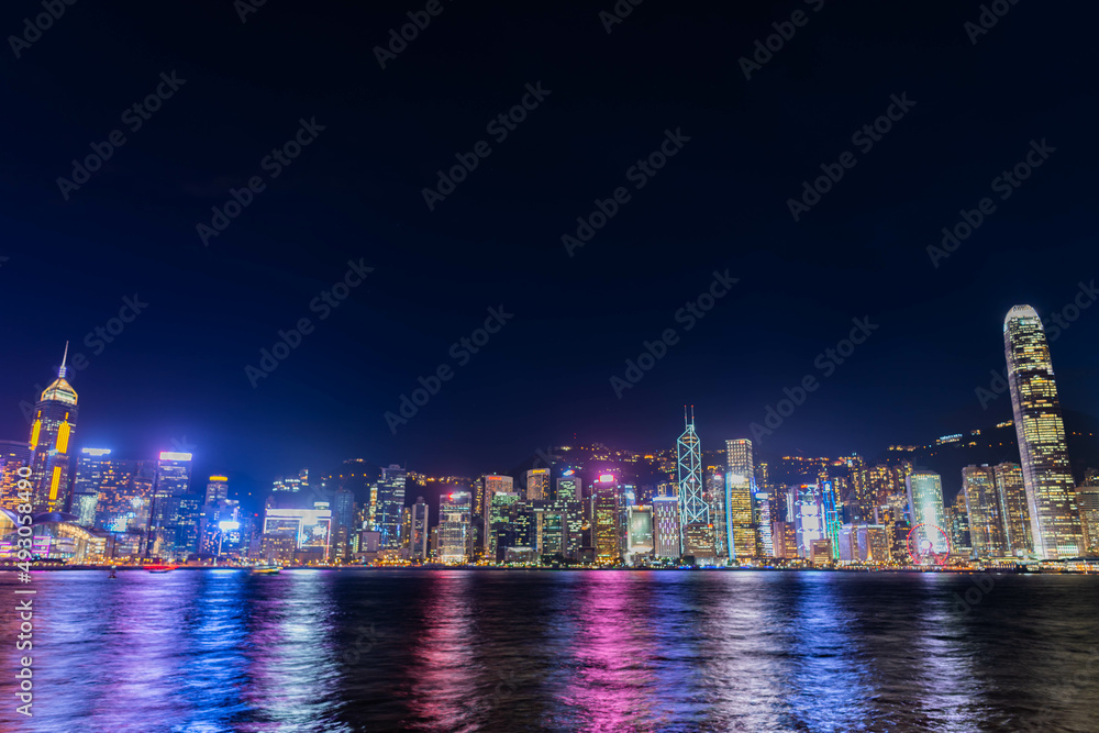 Fototapeta premium 香港の夜景