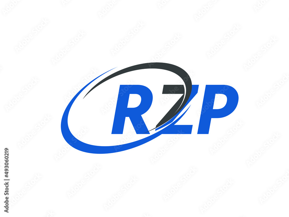 RZP letter creative modern elegant swoosh logo design RZP letter creative modern elegant swoosh logo design