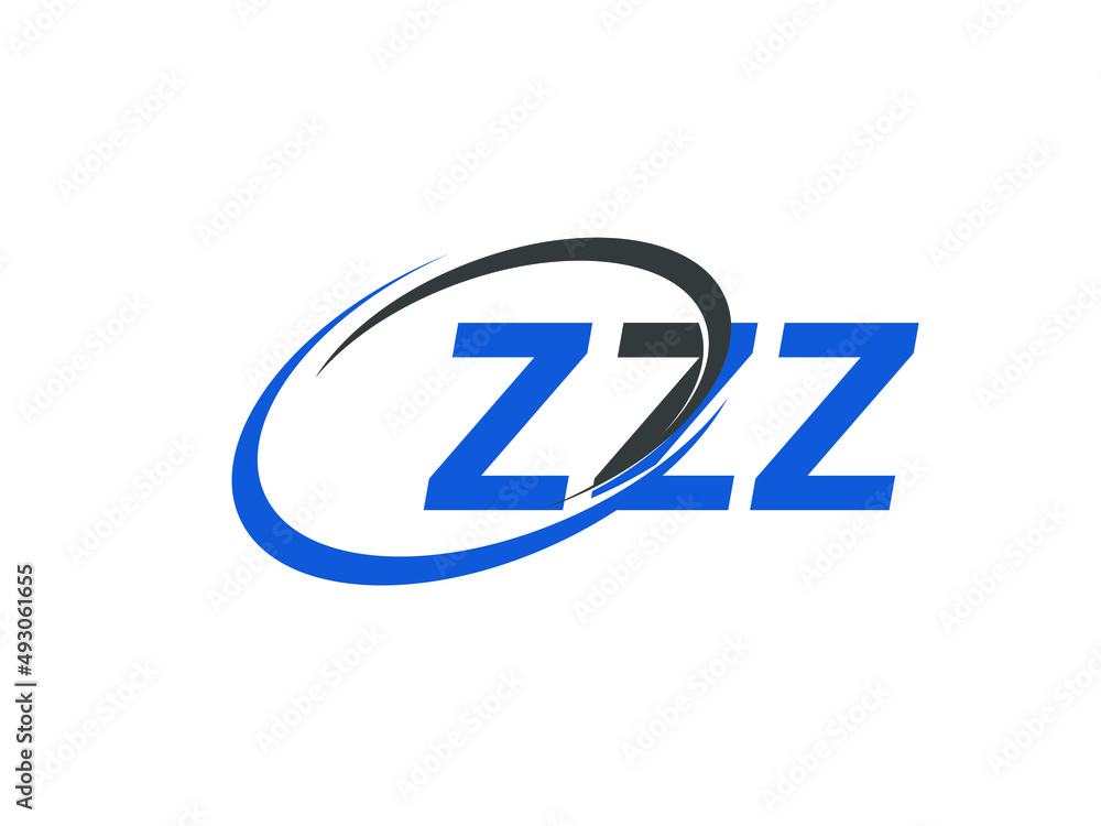 ZZZ letter creative modern elegant swoosh logo design ZZZ letter creative modern elegant swoosh logo design