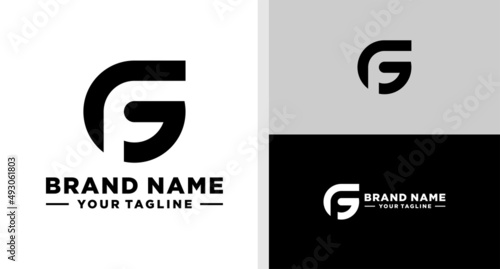 GF LOGO MONOGRAM EDITABLE