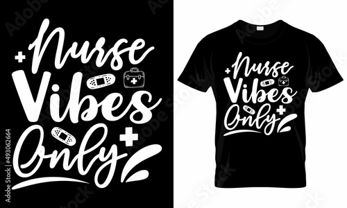 Nurse Quotes Clip art, Nurse typographic lettering quotes design, vector design.