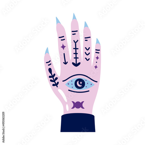palmistry science symbol