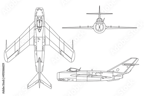 Avión de combate MIG-17