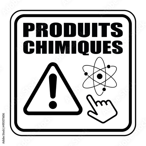 Logo produits chimiques.