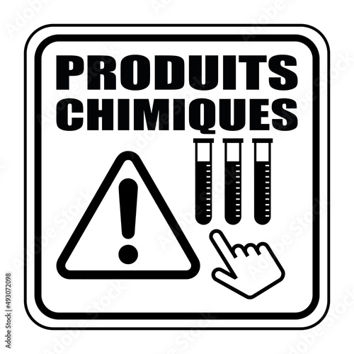 Logo produits chimiques.