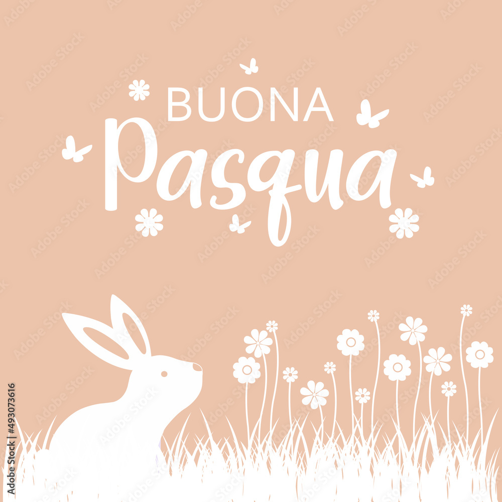 Biglietto di auguri di Buona Pasqua Biglietto di auguri di Buona Pasqua