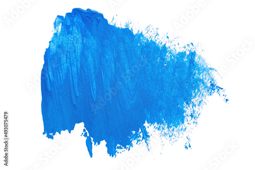 abstract acrylic watercolor paint brush stroke texture isolated on white background for logo and banner. design, creative, and illustration.