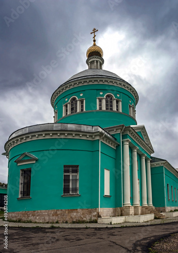 Nicolas, the Warrior church, city of Kashira, Russia. Years of construction and reconstruction - 1688, 1815