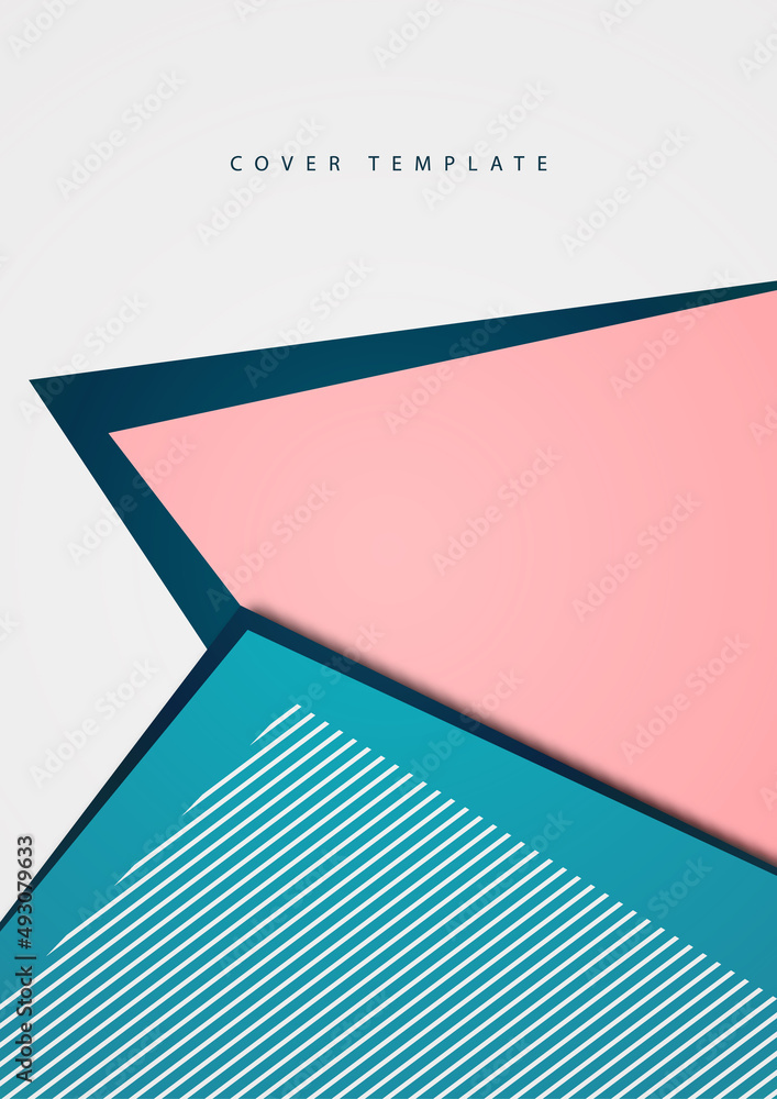Abstract background. Bright geometric colored overlapping polygons and lines. Fashion design. Vector Abstract background. Bright geometric colored overlapping polygons and lines. Fashion design. Vector