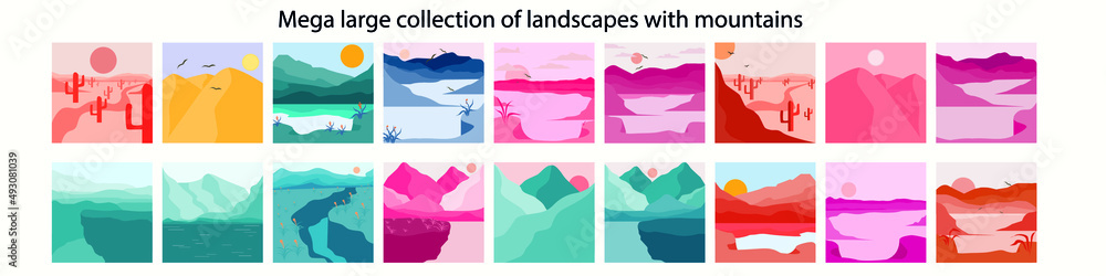 A collection of landscapes with mountains. A beautiful aesthetic collection of landscapes. Landscapes with beautiful mountains and rivers. A collection of landscapes with mountains. A beautiful aesthetic collection of landscapes. Landscapes with beautiful mountains and rivers.