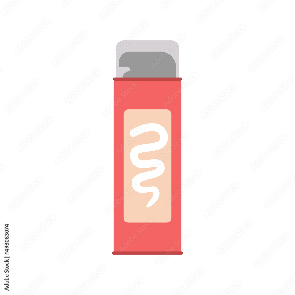 shaving foam bottles mockup, blank cosmetics tubes with closed and open cap, flasks with brand design isolated on white background. Body care product, vector illustration. Barber and barbershop shaving foam bottles mockup, blank cosmetics tubes with closed and open cap, flasks with brand design isolated on white background. Body care product, vector illustration. Barber and barbershop