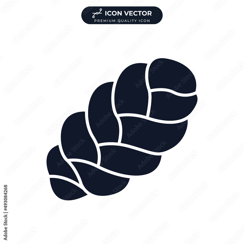 challah icon symbol template for graphic and web design collection logo vector illustration challah icon symbol template for graphic and web design collection logo vector illustration