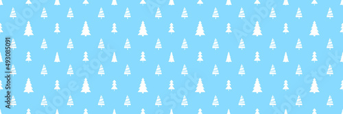Seamless pattern with christmas trees. Abstract geometric wallpaper. Geometric art. Print for textiles, fabrics, polygraphy, posters. Greeting cards © mikabesfamilnaya