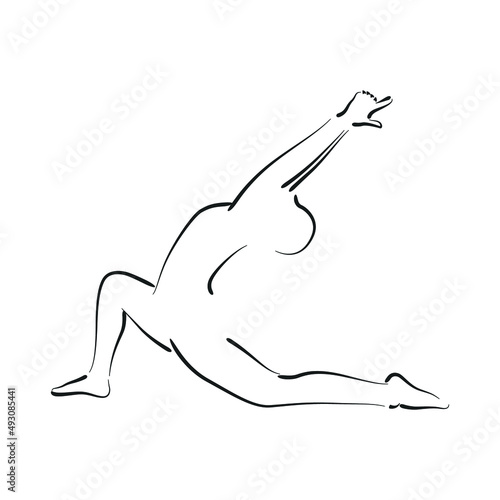 Yoga, Yoga Illustration, Yoga Pose, Peaceful Yoga Pose, Yoga Logo, Yoga Lady, Yoga Vector Illustration Background
