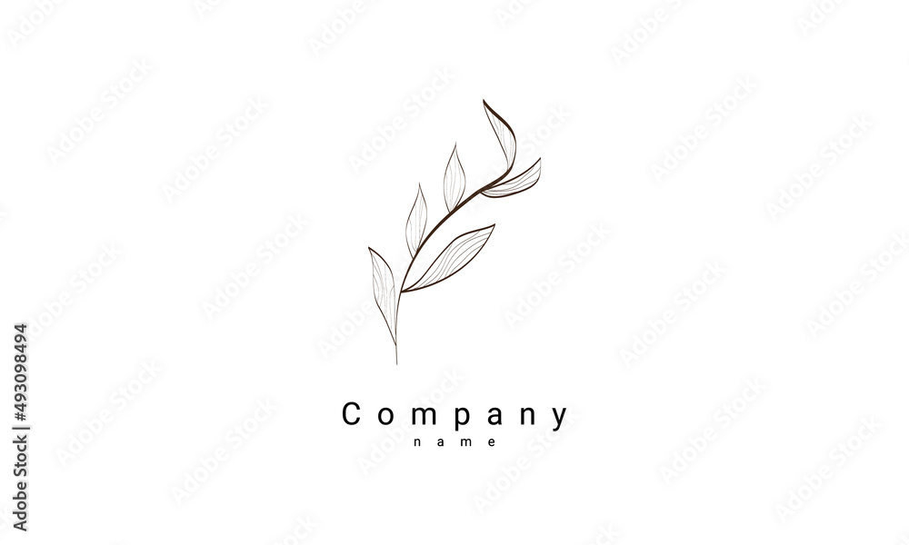 leaf logo template leaf logo template