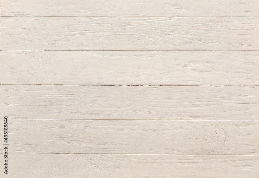 View of white wooden texture, top view View of white wooden texture, top view