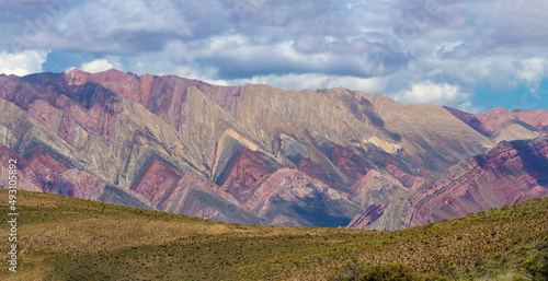The famous Quebrada of Humahuaca and the Serranía de Hornocal viewpoint, Jujuy province, Northern Argentina © Luis
