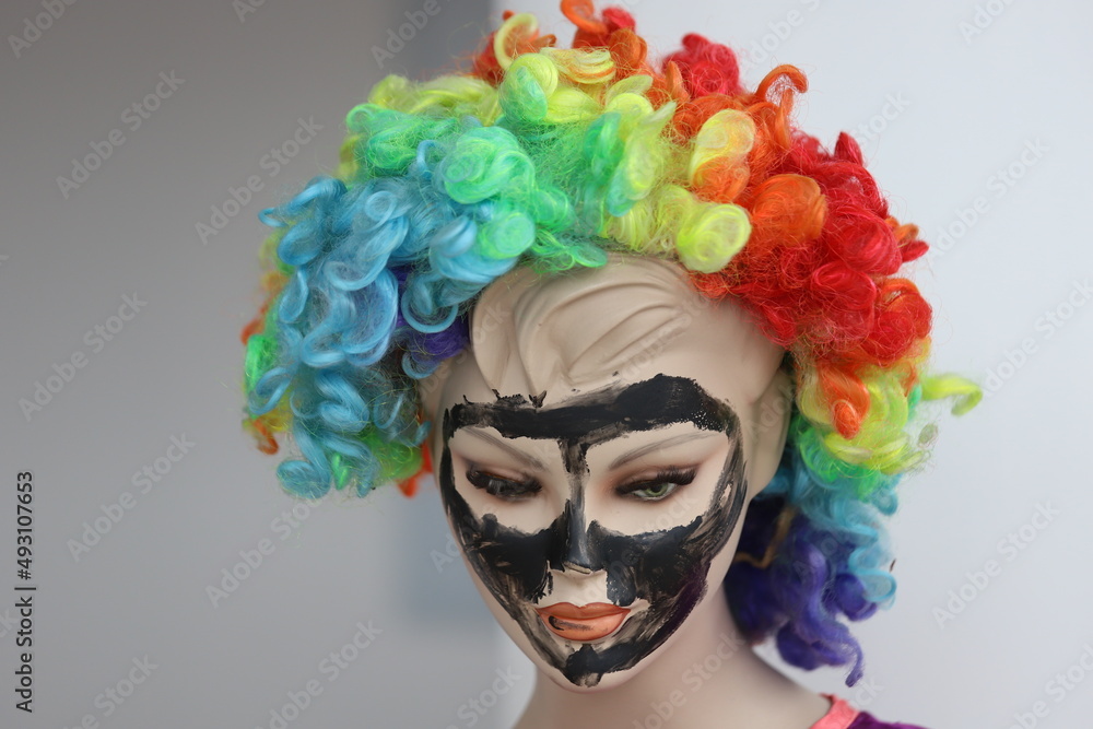 portrait of a clown portrait of a clown
