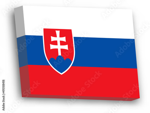 Free Download 3D vector flag of Slovakia - GFXLoad